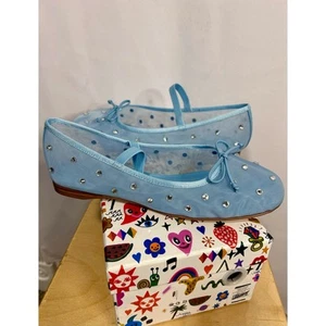 Jeffrey Campbell Mesh Ballet Flats. Size 9. NIB. - Picture 1 of 5
