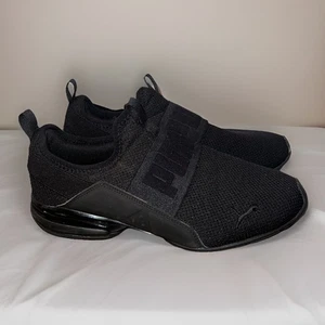 Puma Hombre Axelion Blackout 377198–02 Hombre’s Talla 11 Excelente Estado - Imagen 1 de 11