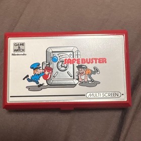 Nintendo Game & Watch SAFEBUSTER JB-63 Multi Screen Tested
