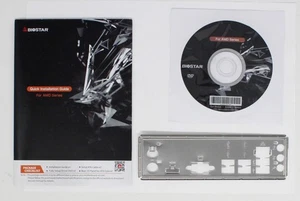 Biostar B550MH - ZESTAW Instrukcja obsługi ATX IO Shield Slotblende Driver CD (#28947) - Zdjęcie 1 z 1
