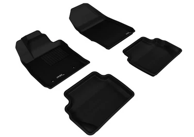 Floor Mats Custom Fit Liners Kagu All Weather 1st & 2nd Row for 2011-2019 Fiesta Foto 1 de 4