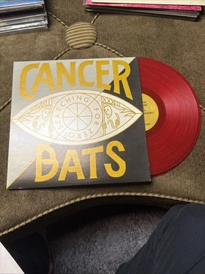 Cancer Bats - Searching For Zero LP record (red Translucent Vinyl) 2015 NDRV013 - Image 1 of 4