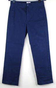 Cat & Jack Straight Pants Boys Navy Blue Adjustable Waist Size 8 - Picture 1 of 4
