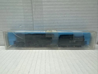 Atlas N Scale 0-8-0 Santa Fe Steam Locomotive #2111 For Train See Layout - Image 1 of 2