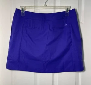 Adidas Clima Cool Donna Viola Golf Tennis Gonna Pantaloncini Integrati Taglia 10 - Foto 1 di 9