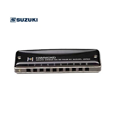 SUZUKI HA-20 Promaster Hammond Harmonica HiG F# F E Eb D Db C B Bb A Ab G LowF - Image 1 of 2