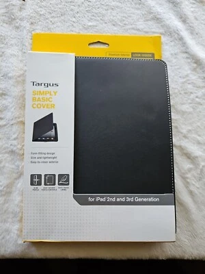 Targus Simply Basic Cover for iPad 2nd and 3rd Generation Black - Image 1 of 4