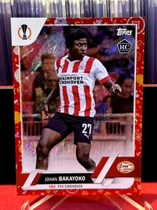 2023 Topps JOHAN BAKAYOKO 123/150 chinese new year PSV Belgium small flaws - Picture 1 of 3