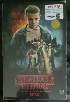 Stranger Things Season 1 (DVD/Blu-Ray) Collector's Edition Set w/Poster - Image 1 of 4