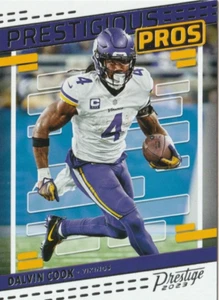 2023 Panini Prestige - Prestigious Pros Xtra Points Red #PP-23 Dalvin Cook,... - Picture 1 of 11