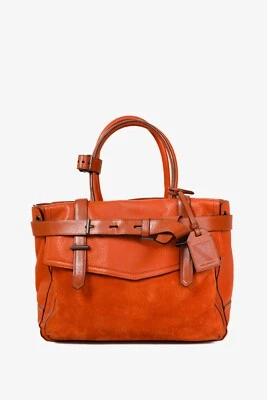 Reed Krakoff оранжевый кожаный замши подпоясанный сумка с короткими ручками - Изображение 1 из 4