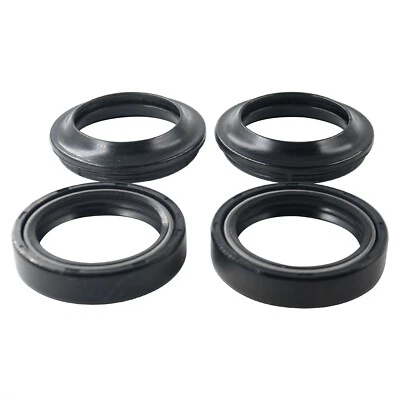 Fork Dust Oil Seals Kit for YAMAHA IT175 IT250 IT465 XJ600 XJ700 YZ125 YZ250 - Image 1 of 4
