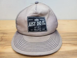 Vintage Nike Just Do It Snapback Mesh Hat Cap 90s Six Point Zero Rare - Bild 1 von 8