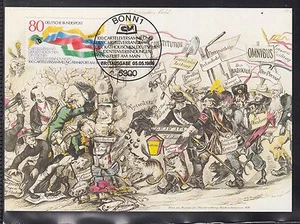 USA ) schöne Maxikarte MC Germany 1986 - 100. Cartellsammlung - Bild 1 von 1