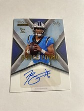 Bryce Young 2023 Wild Card Matte X-plode Rookie Auto #d 1/2 Panthers SSP