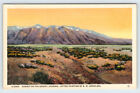Sunset on the Desert Arizona Vintage Postcard APS19