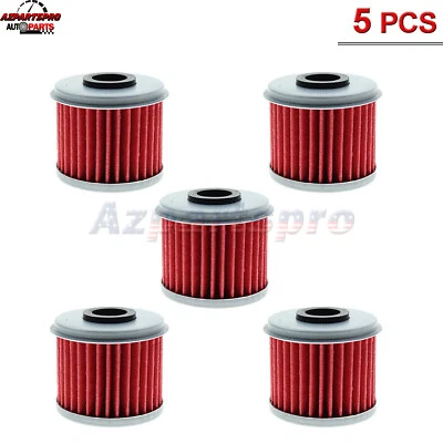 5 Oil Filter Filters for Honda CRF150R CRF150RB CRF250R CRF250X CRF450R CRF450X - Image 1 of 4