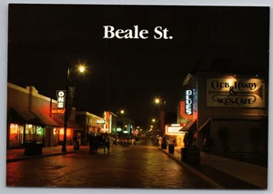 Beale Street Street in Memphis, Tennessee postcard E2 - Picture 1 of 2