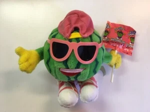 Rare Jolly Rancher Watermelon Lollipops Stuffed Watermelon Advertising Toy - Picture 1 of 5