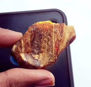 100% Natural Amber Rough 43.30 Ct Loose Gemstone With Free Gift - Picture 1 of 5