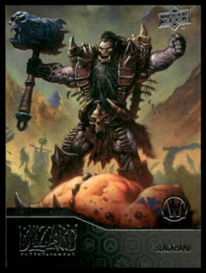 2023 Upper Deck Blizzard Legacy Collection #4 Blackhand WarCraft Card - Bild 1 von 2
