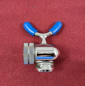 Campagnolo Presta-Schraeder Adapter Vintage Silca Blue 70s 80s NOS - Picture 1 of 4