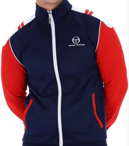 Camiseta deportiva de tenis Sergio Tacchini Drive TT azul - nueva para otoño de 2025 - Imagen 1 de 3