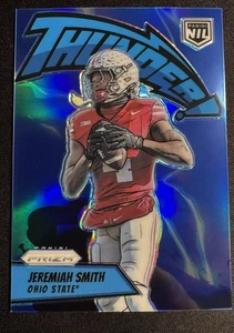 2024-25 Panini Ohio State NIL - Jeremiah Smith Thunder Prizm Hobby Exclusive SSP - Picture 1 of 8