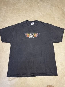 Vintage 90s NHRA Darrel Alderman Maak Osborne Team Mopar Racing Tee Size XL - Bild 1 von 4