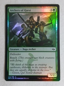 Archers of Qarsi 124 Fate Reforged Foil Magic the Gathering - Picture 1 of 2