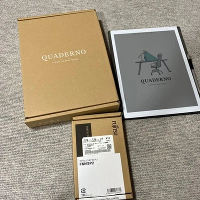 Tableta Fujitsu Quaderno A4 Gen.3C ePaper con nuevo lápiz óptico y cubierta y recargas - JAPÓN Foto 1 de 4