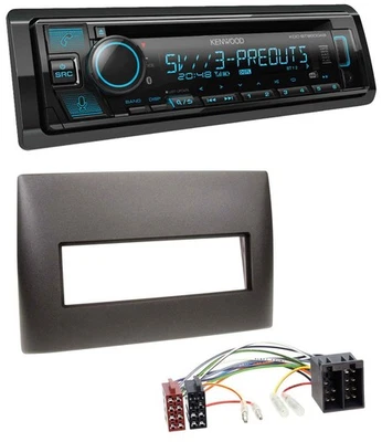 Kenwood Bluetooth USB CD MP3 DAB Autoradio für Fiat Stilo (192, 2001-2008) - Bild 1 von 4
