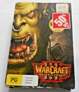 World Of WarCraft REIGN OF CHAOS Expansion Set (WIN) PC Game Blizzard Complete - Foto 1 di 8
