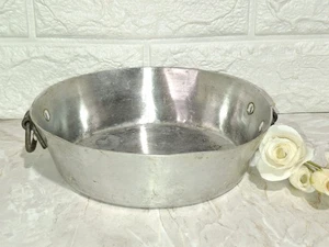 VINTAGE KITCHEN CUCINA ALLUMINIO MILANO TORTIERA DIAM18H5 - Foto 1 di 5
