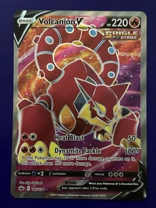 Volcanion V (Full Art) 162/198 Swsh06: Sword & Shield - Chilling Reign Holo - Picture 1 of 2