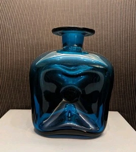 Holmegaard Kluk Kluk Blue Decanter MCM - Picture 1 of 5