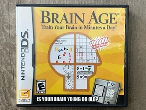 Juego Nintendo DS Brain Age: ¡Entrena tu cerebro en minutos al día! Usado en excelente estado - Imagen 1 de 3
