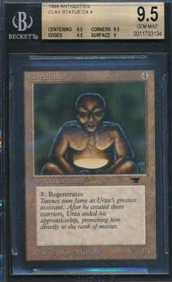 Antiquities Clay Statue BGS 9.5 Graded Magic MTG (3134) - Image 1 of 3