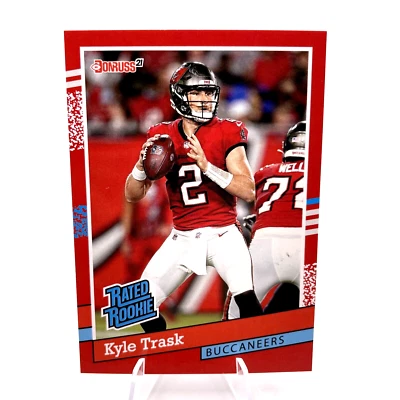 Kyle Trask RC #’d 2021 Panini Donruss Rated Rookie Retro /2231 #BW20 Instant - Image 1 of 2