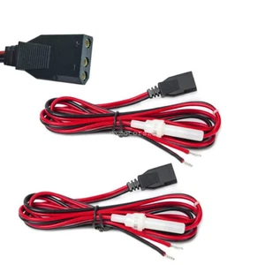 2x CB Radio 3-pinowy przewód zasilający z przedłużeniem bezpiecznika 15A 60" do Connex RCI - Zdjęcie 1 z 6
