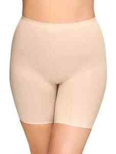 WACOAL Beyond Naked Cotton Blend Thigh Shaper WOMENS 805330 S SMALL SAND NEW