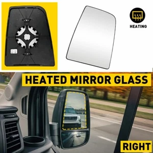 Heated Mirror Glass Upper Passenger Side For 2015-2022 Ford Transit 150 250 350 - Picture 1 of 19