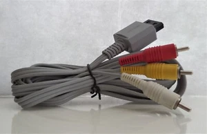 Nintendo Wii / Wii U Composite Audio/Video (AV) Cable - Picture 1 of 1