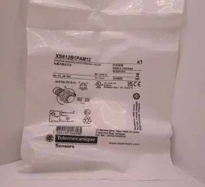 XS612B1PAM12 Original TELEMECANIQUE  Inductive proximity sensor FAST SHIPPING - Image 1 of 4