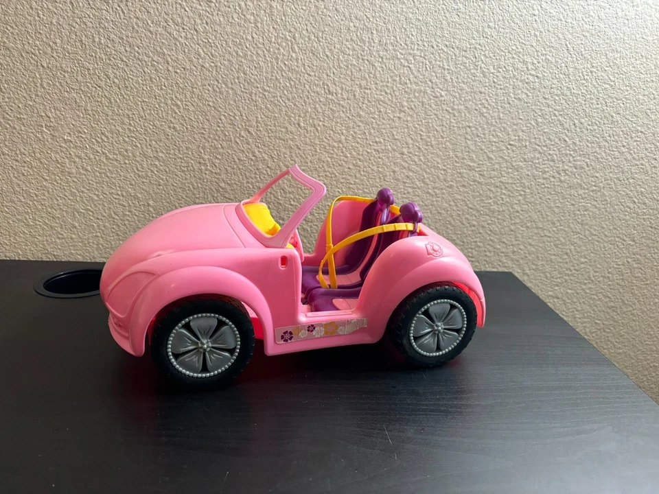 Muñeca Barbie Mattel 2007 rosa surf tropical playa crucero coche vehículo Foto 1 de 4