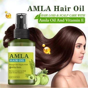 Light Soft Amla Hair Care Serum Oil Spray Moisturizing Smoothing Hair Care Spray - Picture 1 of 8