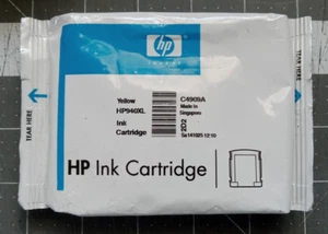 HP 940XL Gelb C4909A iNK Patrone HP Officejet Pro Versiegelt OEM - Bild 1 von 4