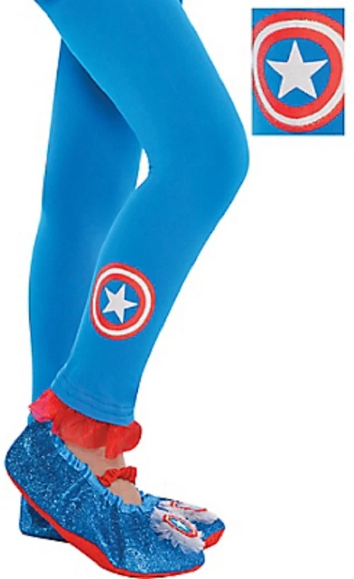 Medias sin pies Marvel American Dream niño talla pequeña 1 par Foto 1 de 1
