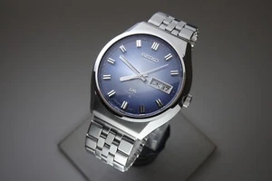 Reparado Vintage 1974 JAPÓN SEIKO LORD MATIC WEEKDATER 5606-8061 23J Automático. - Imagen 1 de 13