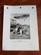 1935ca Centrale elettrica del Matese - Caserta (2° salto - sala macchine)